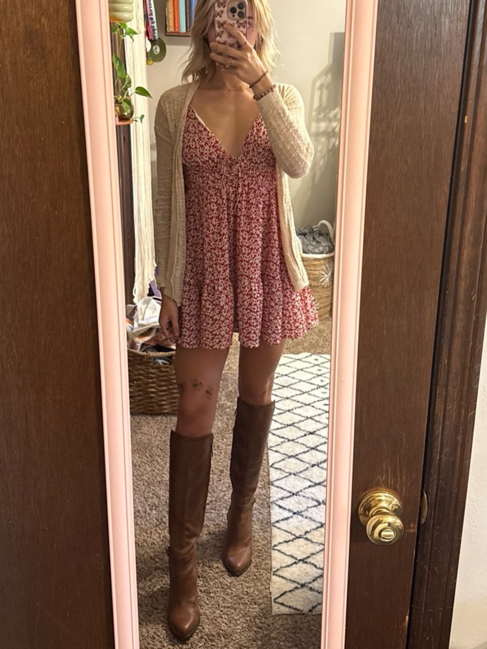 Altar’d State Cream Cardigan